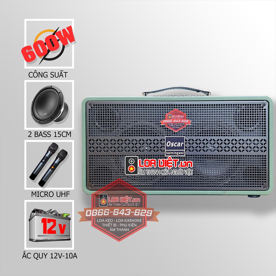 Loa xách tay karaoke Kaimingwe SR2-6
